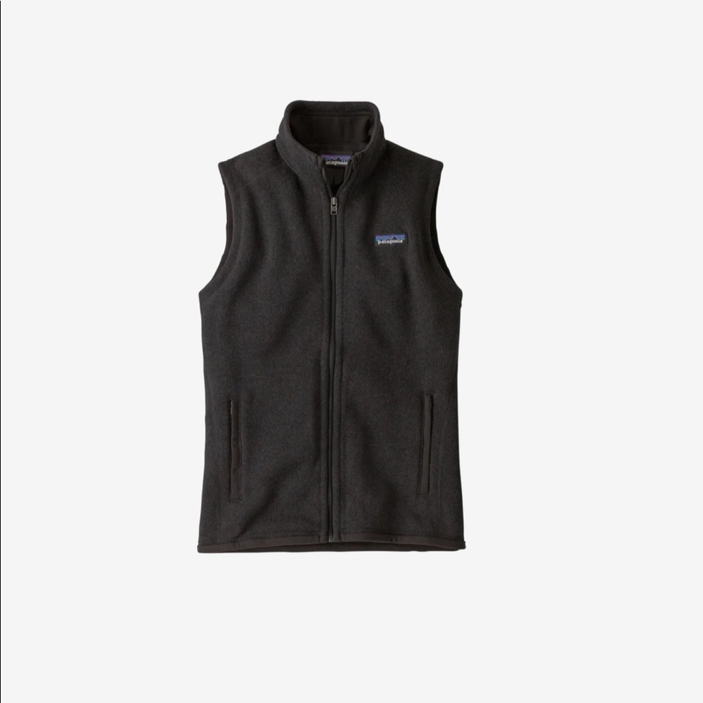 Patagonia Better Sweater black vest, women’s, size M